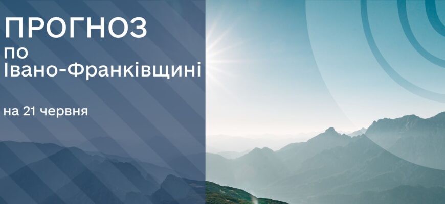 Прогноз погоди на 21 червня 2025 року