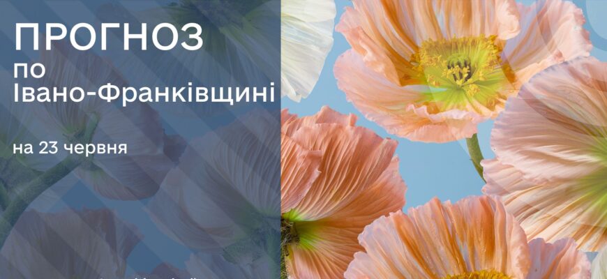 Прогноз погоди на 23 червня 2025 року