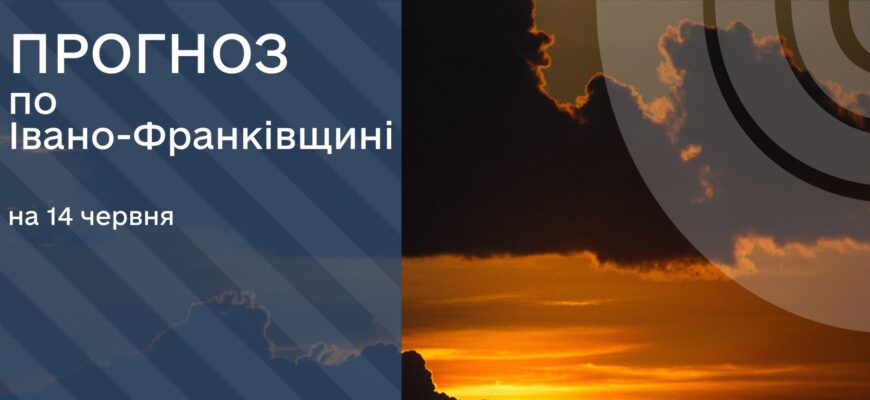 Прогноз погоди на 14 червня 2025 року