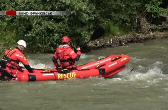 riart - На Прикарпатті відбулися навчання з порятунку на воді. Фото - rai.ua