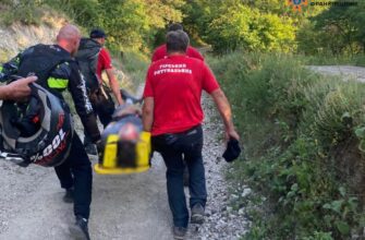 У Вовчинецьких горах травмувався підліток