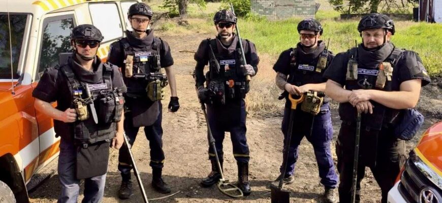 Прикарпатські сапери продовжують розмінування на Херсонщині