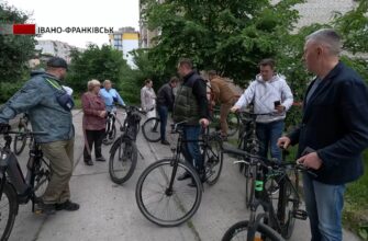 Руслан Марцінків здійснив велоінспекцію мікрорайону Пасічна. Відео