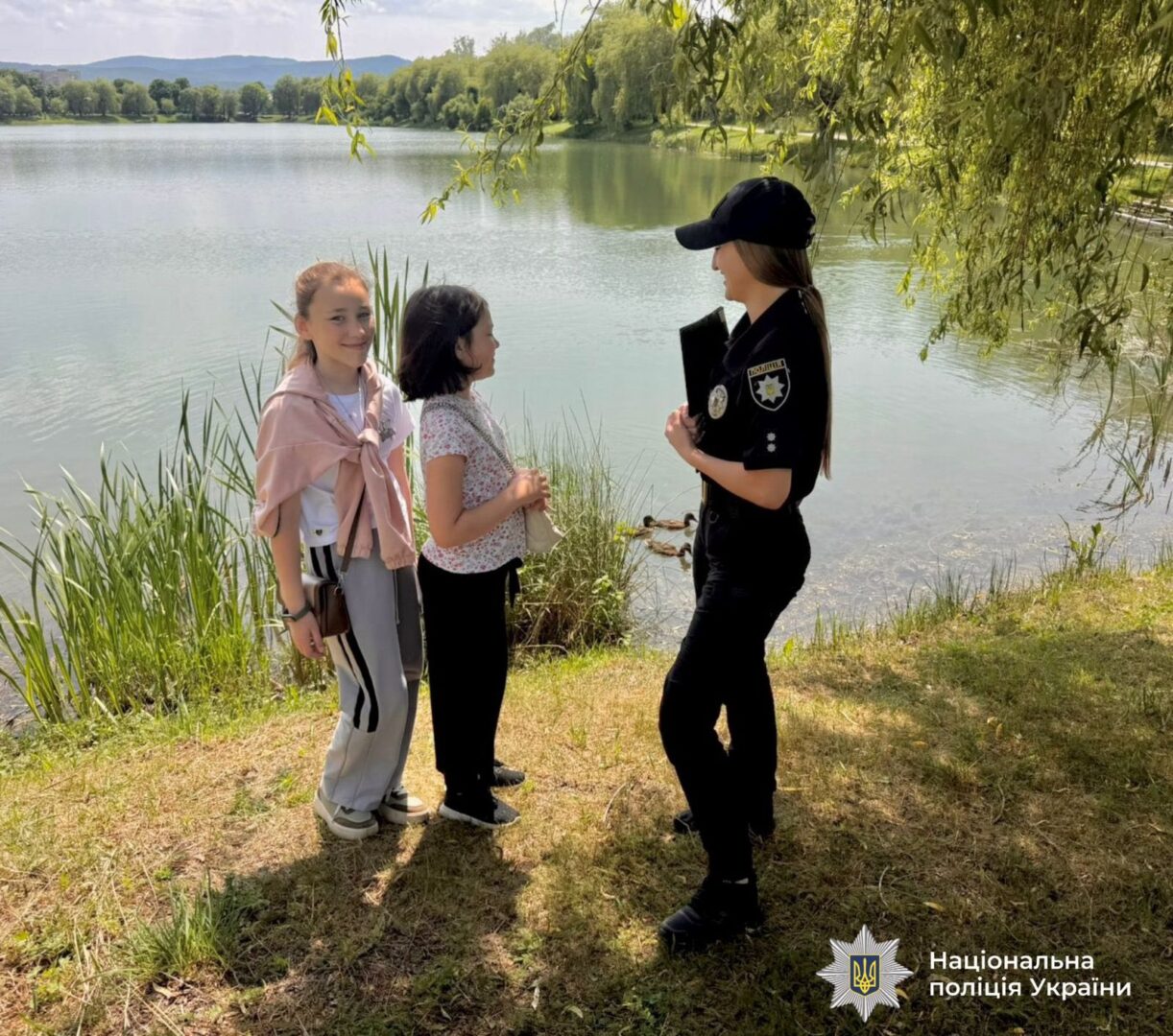 vr4 - Ювенальні поліцейські проводять профілактичні заходи біля водойм - rai.ua