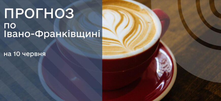 Прогноз погоди на 10 червня 2025 року