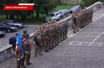 Курсанти кафедри військової підготовки склали військову присягу. Відео
