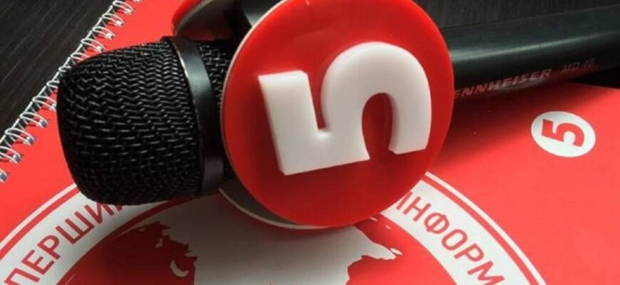 «5 канал» пошкоджено внаслідок масованої повітряної атаки на Київ. Фото
