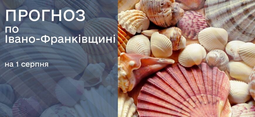 Прогноз погоди на 1 серпня 2025 року