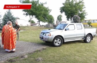 Галицька міська рада передала автівку на фронт. Відео