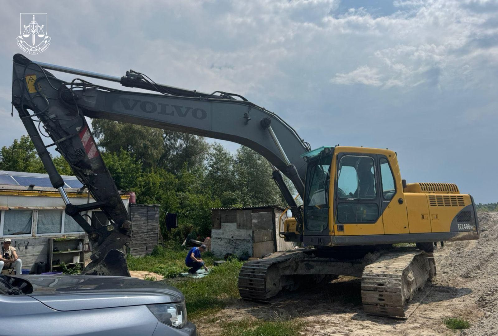 bibir4 - Зупинено незаконний видобуток піску в селі Бобриця на Київщині - rai.ua