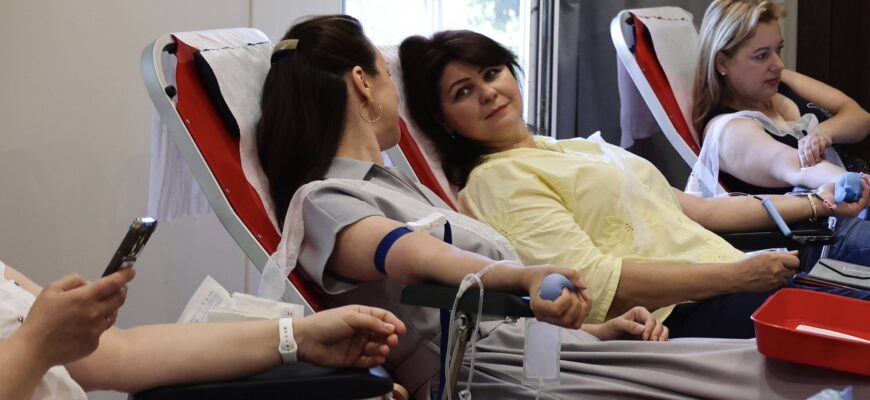 В Державній митній службі України відбувся корпоративний День донора