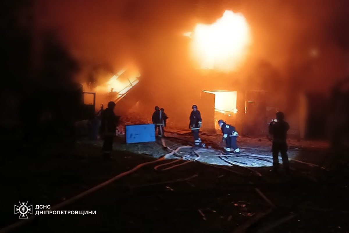 dnipro 1 - Вночі ворожі безпілотники атакували Дніпропетровщину - rai.ua