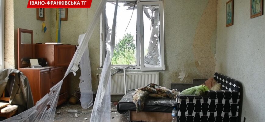 Івано-Франківськ зазнав наймасштабнішої атаки з початку повномасштабного вторгнення. Відео