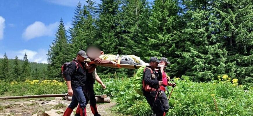 На Говерлі травмувався киянин