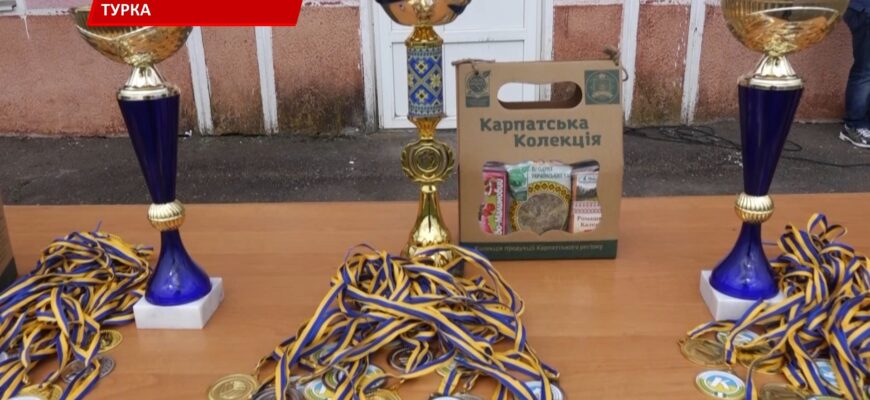 На Коломийщині пройшли перші обласні юнацькі ігри. Відео