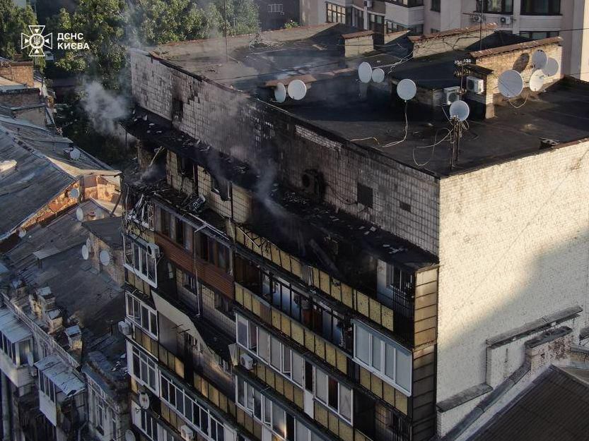 kyiv3 1 - Масована нічна російська атака на Київ: 2 загиблих та 13 поранених - rai.ua