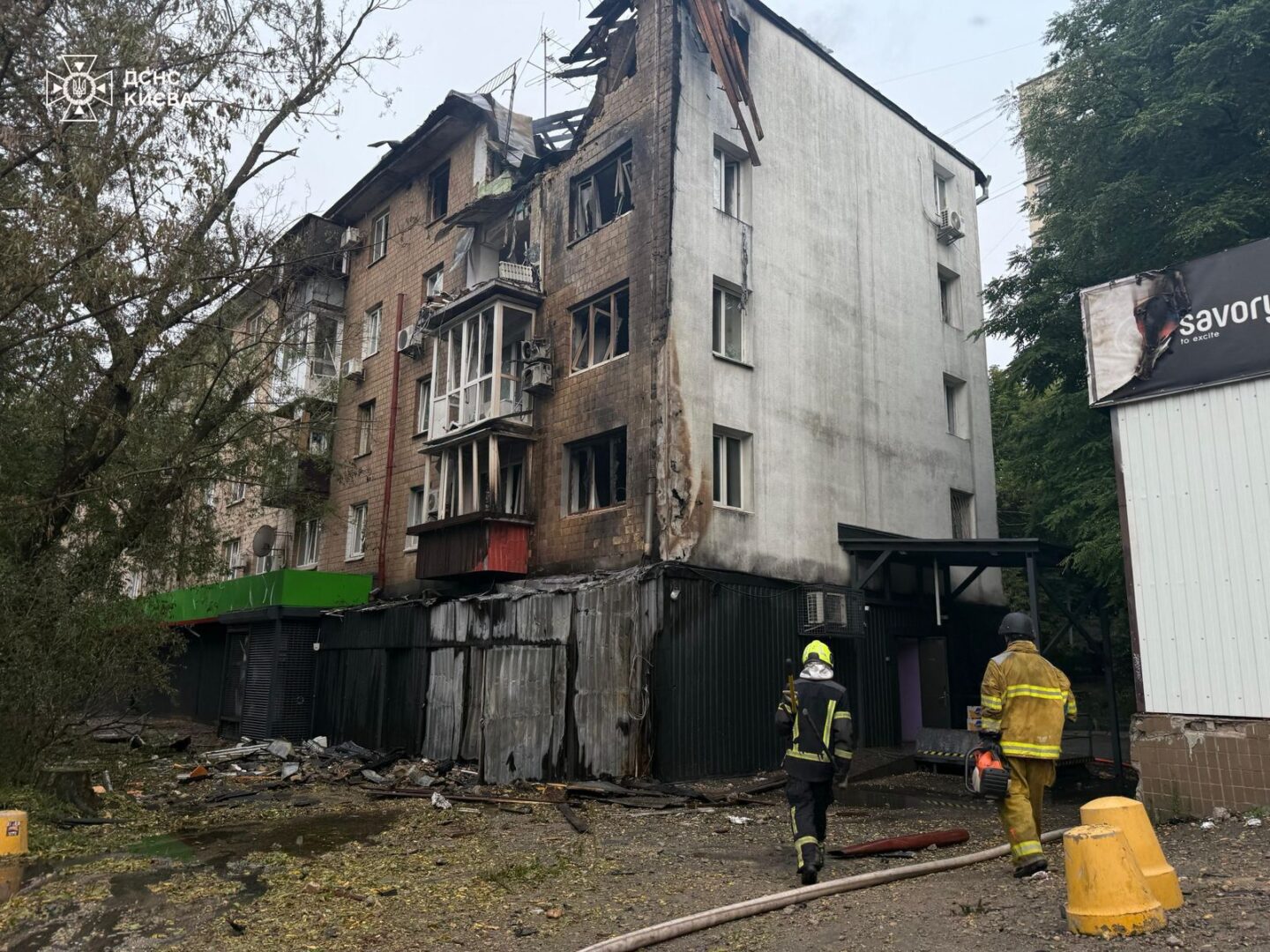 kyiv6 - Масована нічна російська атака на Київ: 2 загиблих та 13 поранених - rai.ua