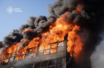 Масована нічна російська атака на Київ: 2 загиблих та 13 поранених