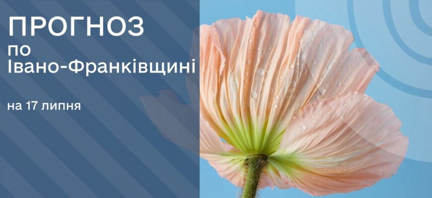 Прогноз погоди на 17 липня 2025 року