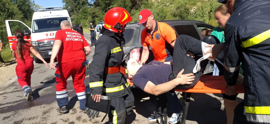 Верховинський район: надзвичайники ліквідували наслідки ДТП
