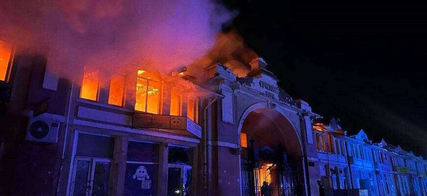 Збройні сили рф атакували Одесу ударними безпілотниками