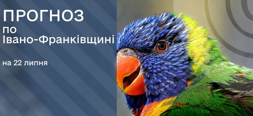 Прогноз погоди на 22 липня 2025 року