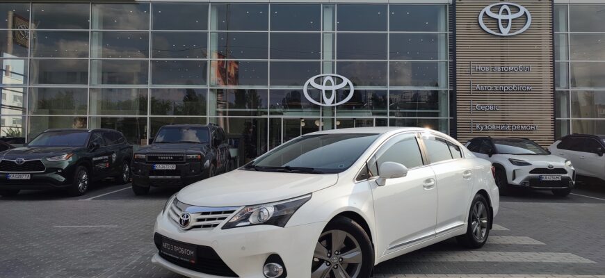 Toyota Avensis – надійність, що проходить випробування часом
