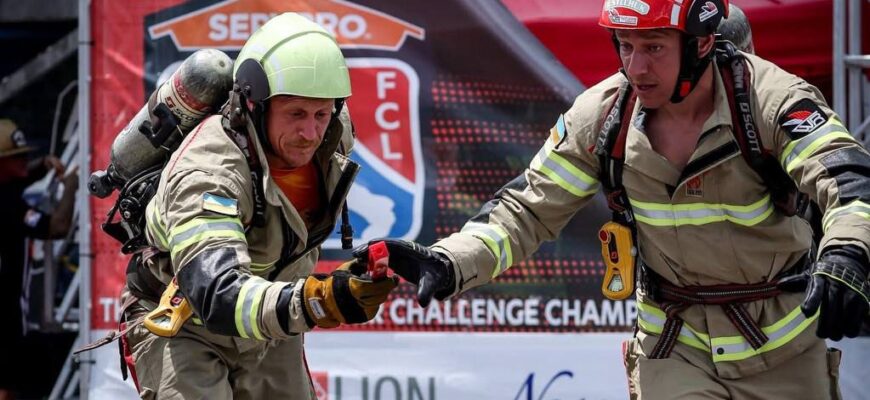 Українські рятувальники — серед лідерів на Всесвітніх іграх поліцейських та пожежників
