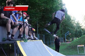 У Надвірній відбулися змагання зі стрітболу і настільного тенісу. Відео