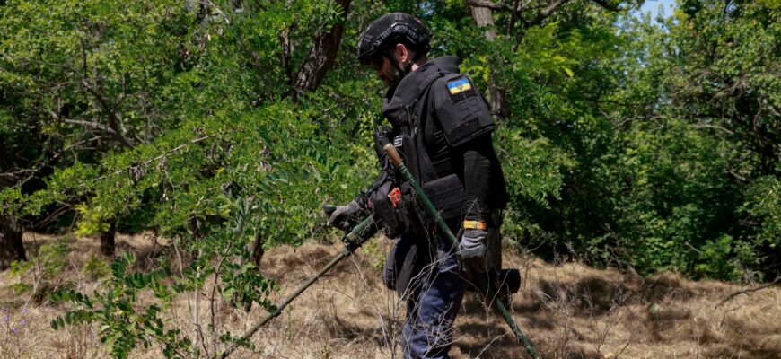 Сапери ДСНС щодня очищають Херсонщину від вибухонебезпечних пасток