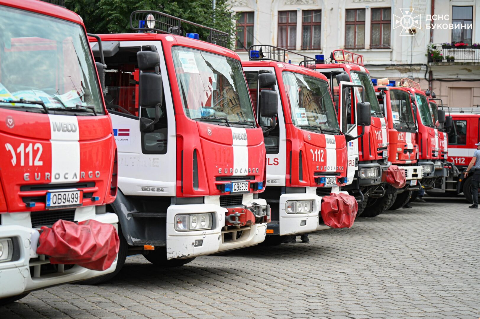 16 - 16 пожежних автомобілів отримали рятувальники ДСНС від Латвійської Республіки - rai.ua