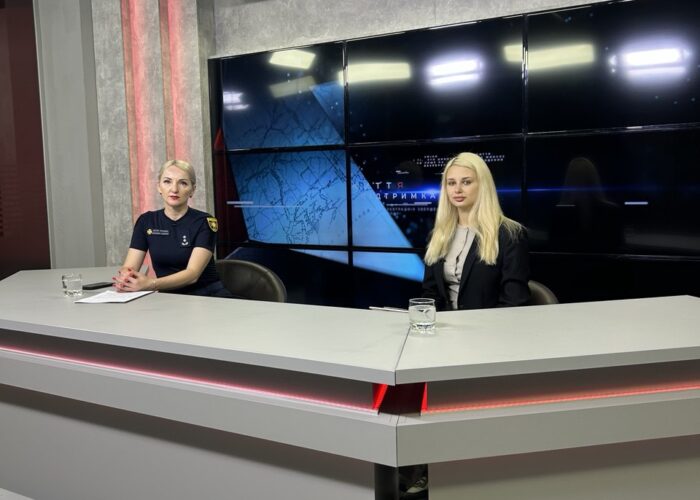 Речниця ГУ ДСНС в Івано-Франківській області – Христина Перцович