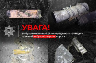 Вибухотехніки поліції попереджають громадян про нові вибухові загрози ворога