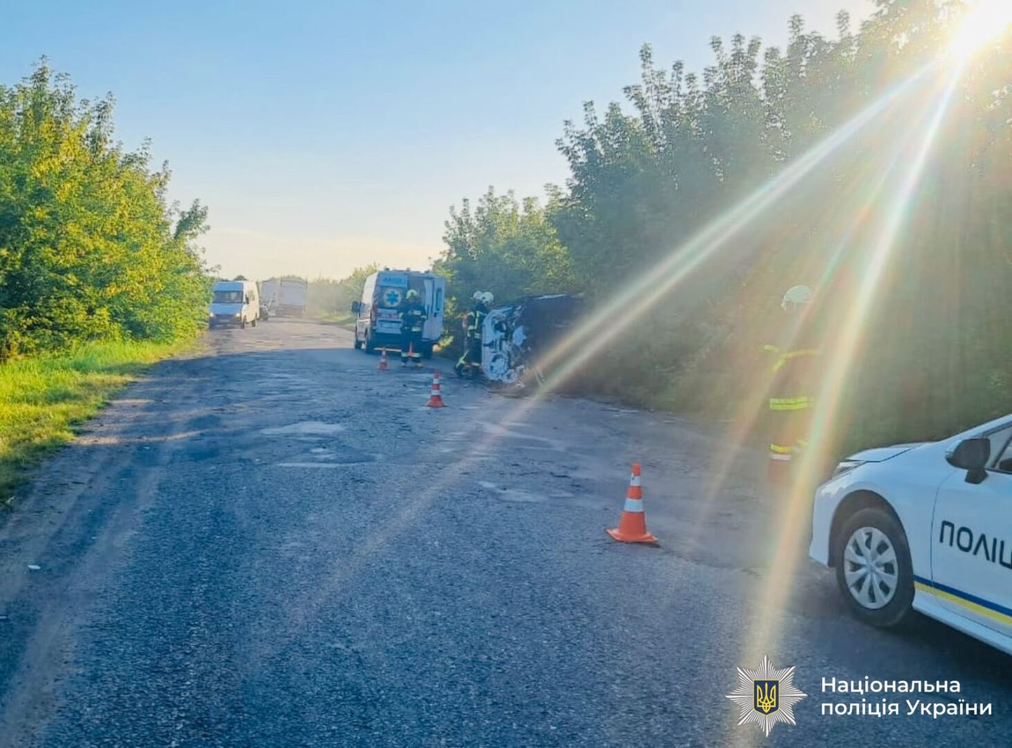 au5 - П'яним вчинив ДТП на Прикарпатті: поліцейські затримали водія - rai.ua