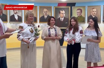 В Івано-Франківську відзначили учасників конкурсу Шевченківських читань. Відео