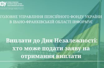 Виплати до Дня Незалежності: хто може подати заяву
