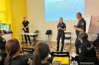 На Івано-Франківщині для поліцейських провели спеціальний тренінг