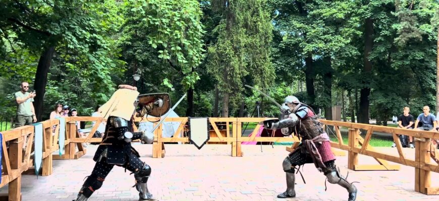 В Івано-Франківську відбувся відкритий день командних боїв. Відео