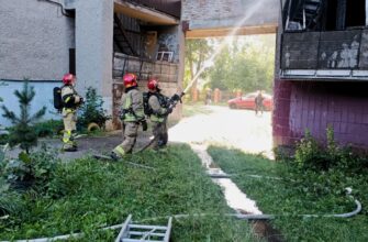 В Івано-Франківську під час пожежі врятовано жінку та евакуйовано 7 осіб