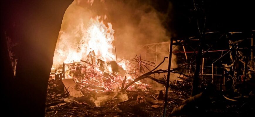 Київщина: внаслідок ворожої атаки постраждав Бучанський район