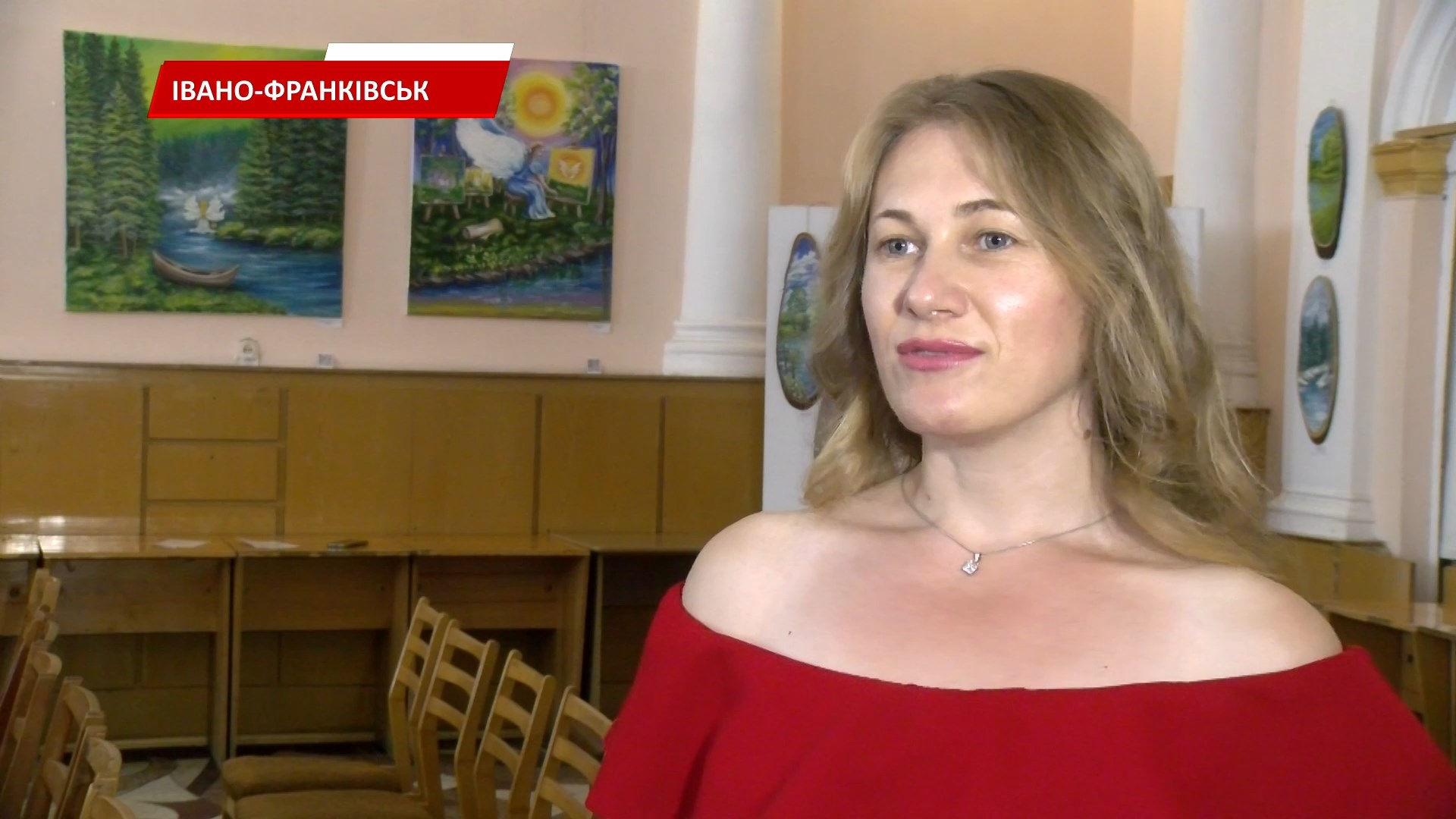 shl9 - В Івано-Франківську відкрили виставку «Шлях Ангела» Ольги Чолінської - rai.ua