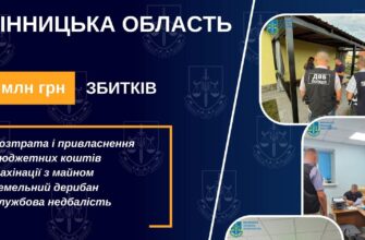 Вінниччина: 19 підозр. 37 млн грн збитків