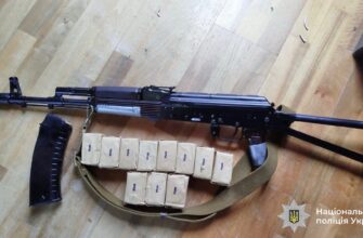 Поліцейські вилучили у прикарпатця автомат та понад 350 набоїв
