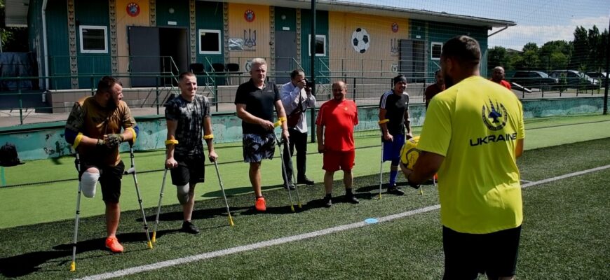 В Івано-Франківську відбулася презентація ампфутбольного клубу «Бартка». Відео