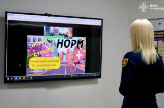 Рятувальники провели заняття для школярів Міжнародної української школи у Вільнюсі