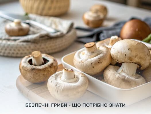Безпечні гриби: що варто знати?