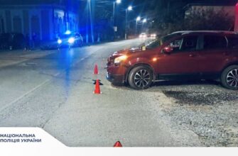 На Прикарпатті трапилась ДТП, у якій постраждав неповнолітній мотоцикліст