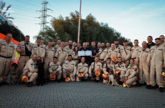 На знак підтримки Державна пожежна служба Польщі передала нашим надзвичайникам сучасне обладнання.