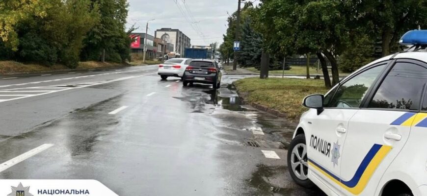 В Івано-Франківську водій автомобіля наїхав на жінку