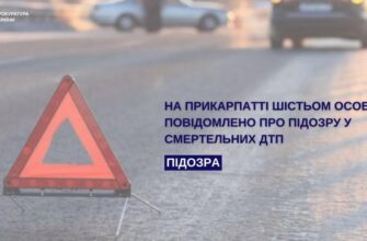 На Прикарпатті шістьом особам повідомлено про підозру у смертельних ДТП